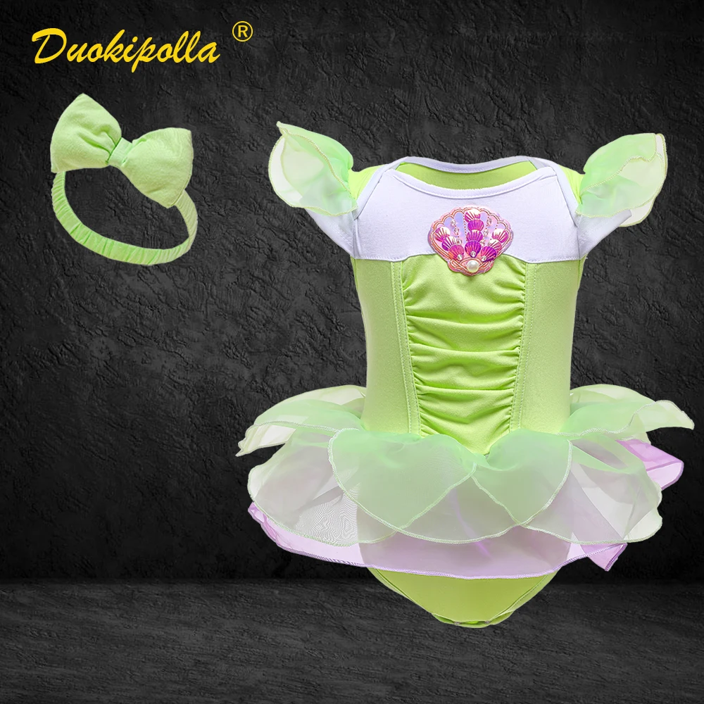     Costume Fancy Fairy  Baby Romper 1 Year Birthday Dress Tinker Bell Newborn C - £33.79 GBP