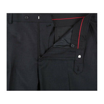 Men Renoir Suit Separate Super 140 Wool Two Button Classic Fit 555-3 Charcoal image 3