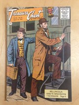 Treasure Chest Of Fun And Fact Vol 16 #16 Comic 1961  Mr. Lincoln goes t... - $3.66