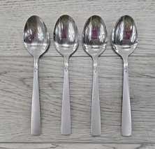 OneidaCraft Satin Accent Stainless Place Oval Soup Spoon - Set of 4 - Re... - £13.32 GBP