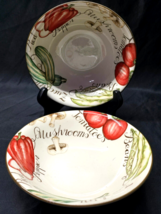 JOHNSON BROTHERS FRANCISCAN 6.75&quot; Cereal Soup Bowl VEGETABLE MEDLEY - Pa... - $25.18