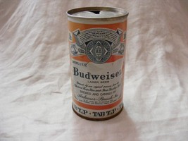 Vintage Budweiser Beer Can Steel 12oz (A) AA1 - $276.49 MXN