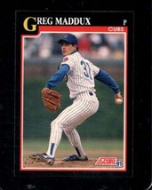 1991 Score #317 Greg Maddux Nmmt Cubs Hof - £2.68 GBP