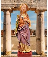 Saint Philomena 10&quot;  Statue, New from Colombia #L004 - $1,095.83 MXN