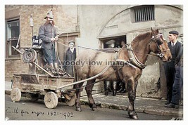 rpc9443 - Ewell Horse Drawn Fire Engine , Surrey - print 6x4 - £1.99 GBP