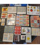 Vtg 1980s Garfield Honeycomb Alphabet Cats Heart Sports Stamps Funny Nau... - $664.28 MXN