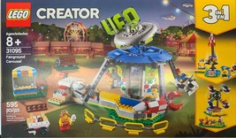 LEGO Creator: Fairground Carousel (31095) - New, Sealed Retired Set - £63.03 GBP