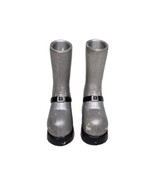 Bratz Flaunt It Jade Doll Silver Black Chunky Boots - £2.35 GBP