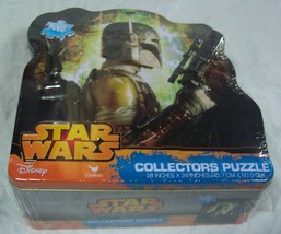 Star Wars Boba Fett 1000 Piece Puzzle w/ Collector&#39;s Tin New - £13.01 GBP