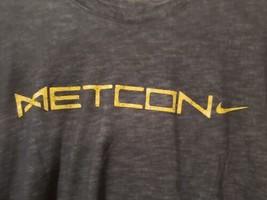 Men’s M Medium ~ Nike Dri-Fit Metcon Training Tee T-Shirt Dark Gray Workout  - £35.93 GBP