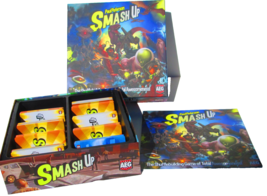 Smash Up Paul Peterson Shufflebuilding Game of Total Awesomeness AEG - £3.98 GBP