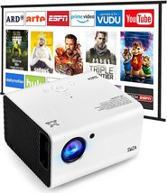 Portable Projector, Swza Native 1080P Projector For Home Theater/Outdoor Movie, - £52.26 GBP