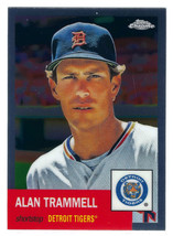2022 Topps Chrome Platinum #188 Alan Trammell Detroit Tigers - £1.33 GBP