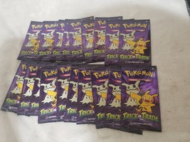 Pokemon TCG Halloween Trick or Trade Booster Bundle Lot Of 20 Packs IN HAND - £14.98 GBP