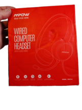 MPOW 071 USB Headset/ 3.5mm Computer Headset with Microphone Noise Cancelling - £14.55 GBP