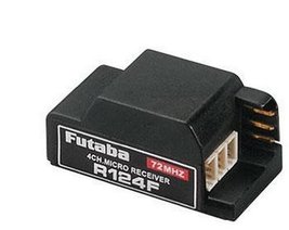 Futaba R124F 4-Ch Ultra Micro FM Rx 72 Low FUTL0438 - £39.81 GBP