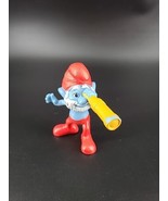 2011 Smurfs McDonalds Happy Meal Toy Smurf PAPA Figure 3&quot; - £4.40 GBP