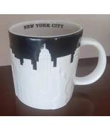 Starbucks New York City Coffee Mug Skyline Relief 3D Yellow Taxi New Bon... - $461.76 MXN