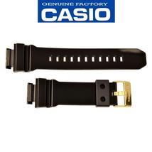 Casio G-SHOCK Watch Band Strap GD-X6900FB-1 Original Shinny Black Rubber - $64.95