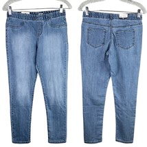 Oshkosh Girls Jegging Jeans 10/12 Elastic Waist Stretch New - £11.88 GBP