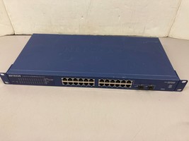 Netgear Prosafe GS724T V3 24-Port 10/100/1000 Gigabit Ethernet Network Switch - £23.18 GBP