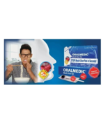 Oralmedic Mouth Ulcer Gel 1 Treatment Fast Pain Relief Made in USA 1 Pack - $346.97 MXN