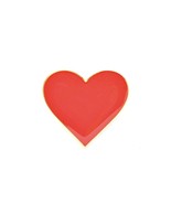 RED HEART LAPEL PIN 18mm Tiny Cute Love Lapel Hat Tie Tack Badge Valenti... - $9.50 CAD