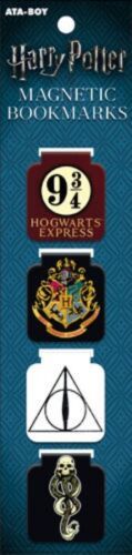 Harry Potter Movies Set of 4 Different Magnetic Bookmarks Set #2 NEW SEALED - $4.99