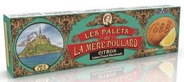 Biscuiterie La Mere Poulard - French Pure Butter Lemon Shortbread (Card Box) - £31.10 GBP