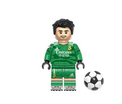 Minifigure Courtois Soccer Player World Cup V2 Custome - $7.94