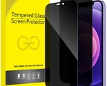 JETech Privacy Full Coverage Screen Protector for iPhone 12/12 Pro 6.1-I... - $16.99