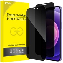JETech Privacy Full Coverage Screen Protector for iPhone 12/12 Pro 6.1-Inch, Ant - £13.46 GBP