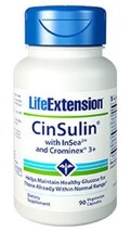 MAKE OFFER 2 Pack Life Extension CinSulin with InSea2 Crominex 3 90 veg caps image 2