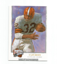 Jim Brown (Cleveland Browns) 2008 Upper Deck Football Heroes Card #225 - £3.92 GBP