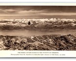 RPPC Sierra Mountain Range Near Yosemite California CA UNP Postcard H25 - £6.18 GBP