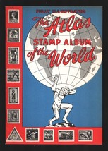 Atlas Stamp Album of the World 1958-Grossman Stamp Co.-Stamp pictures &amp; info-... - £22.88 GBP