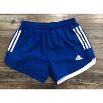 Adidas Womens Small Blue Aeroready Lightweight Athletic Running Shorts - $13.79