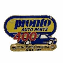 1997 Pronto Auto Parts 400 Texas Motor Speedway Race NASCAR Racing Lapel... - £6.34 GBP