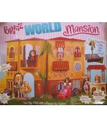Bratz World Mansion Dollhouse Doll House w Lights, Sounds, Spiral Stairc... - $7,955.25 MXN