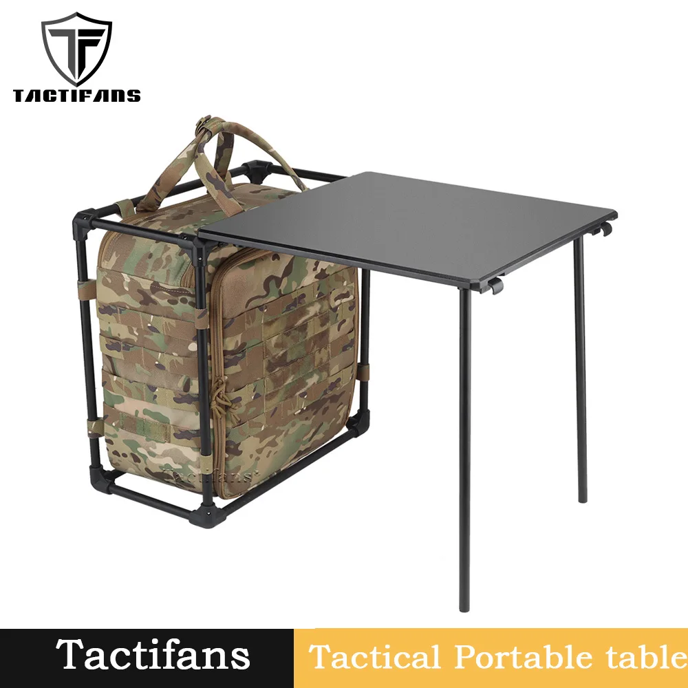 Tactical Field Office Table Camping Hunting Outdoor Portable Table Foldable - £199.57 GBP+