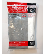 5 Vacuum Bags Sanitaire ST Premium Synthetic Vacuum Bags, 63213B -New Se... - £9.67 GBP
