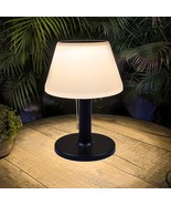 Solar Table Lamp Outdoor Indoor - 3 Lighting Modes, Eye-Caring Led Cordl... - £53.24 GBP