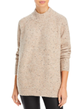 Aqua Womens Mock Neck Tunic Pullover Sweater XS - $44.55