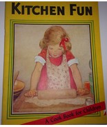 Vintage Kitchen Fun A Cookbook For Children by Louise Price Bell 1946 - £7.85 GBP