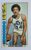 1969 LOUIE NELSON OVERSIZED TOPPS NBA BASKETBALL CARD # 17 NEW ORLEANS JAZZ - £5.46 GBP