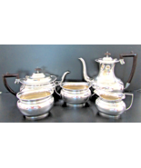 Antique Yeoman Plate England Coffee Pot and Teapot Set of Five c. 1920s - $5,437.05 MXN