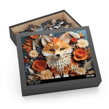 Personalised/Non-Personalised Puzzle, Fox, awd-162, (120, 252, 500-Piece) - £19.94 GBP+