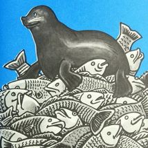 Iglook's Seal by Bernard Wiseman Vintage 1977 Edition Children's Book Kids VTG image 6