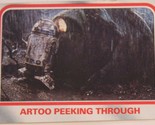Vintage Star Wars Empire Strikes Back Trading Card #62 Artoo Peaking Thr... - $1.98