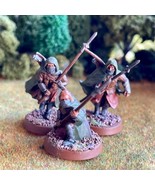 Rangers of Middle-Earth 3 Painted Miniatures Spearmen Rogue Middle-Earth - £43.45 GBP